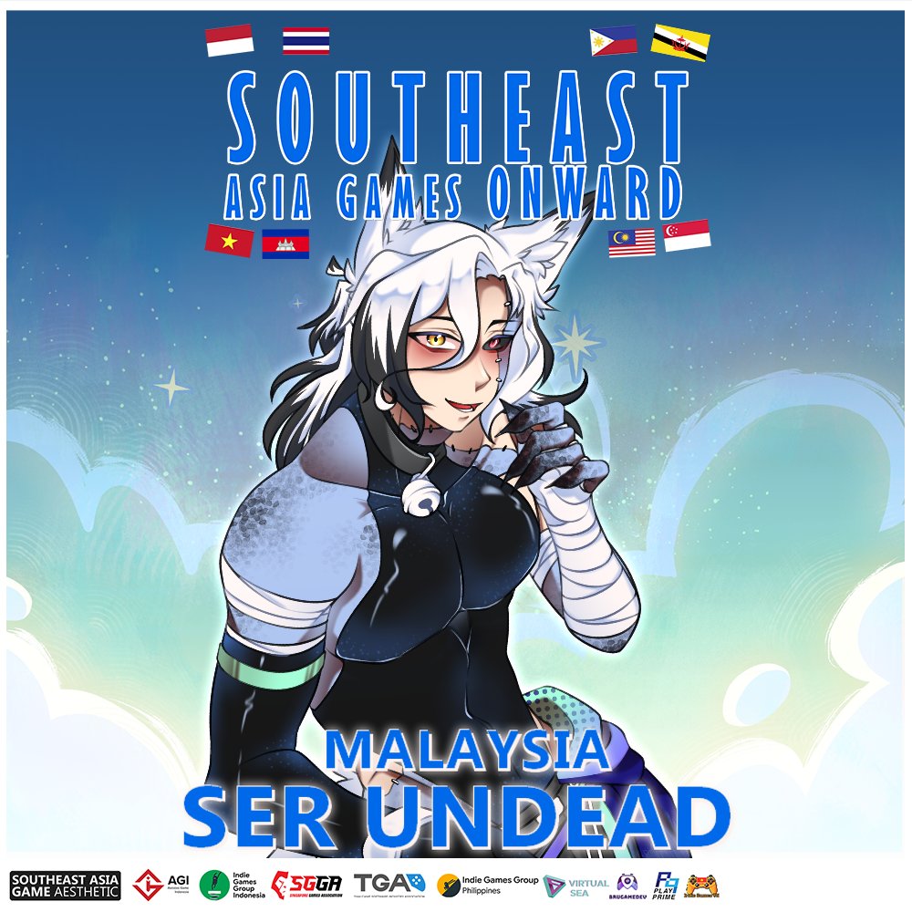 🪦🧟SPECIAL ANNOUNCEMENT🐺🪦

I'm an Official content creator for Southeast Asia Games Onward 2025 and I will be covering games made by SEA devs throughout all of December!

Thank you to <a href="/SEAGamethetic/">South East Asia Game Aesthetic</a>, <a href="/VirtualSEAsia/">Virtual SEAsia</a> &amp; <a href="/PlayPrimeShow/">PlayPrime</a> for making this possible~

#SEAGO2025