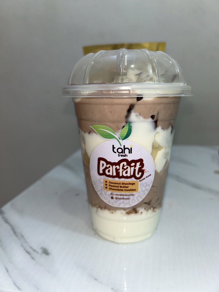 precisebabe's tweet image. Good morning Tahi Fresh Fam! We are on the mainland and ready to take your orders for the day!
Banana Bread - N1000
50cl Splash Yogurt - N2500
Big Cup Parfait - N4000
50cl Tigernut - N2000