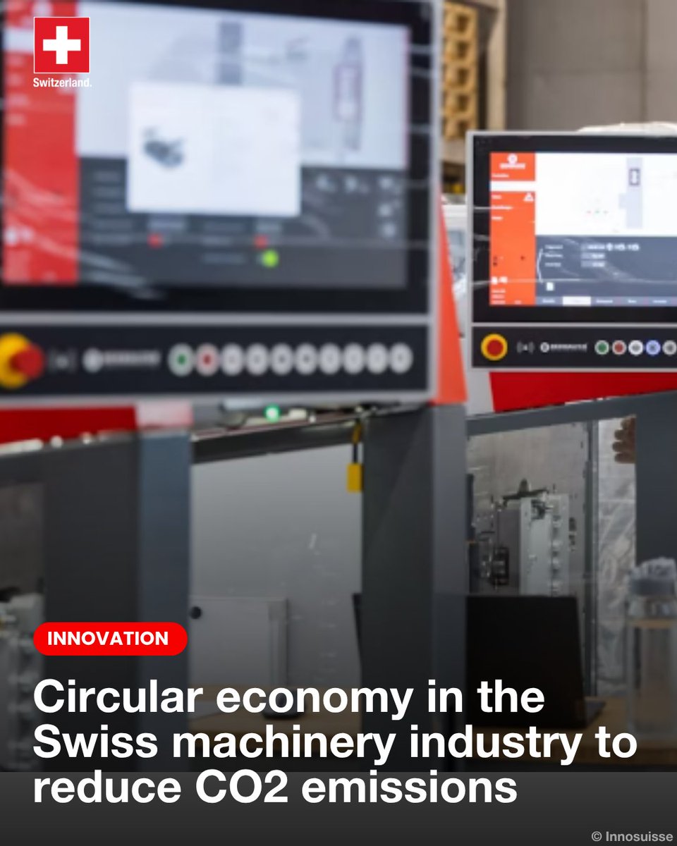 What if industrial machines could live longer, waste less, and even create new business opportunities?
That’s the idea behind 🇨🇭🇩🇪 BePro-CEND: make the machinery industry more circular, using smart data AI to reduce CO₂ emissions and extend product lifetimes!