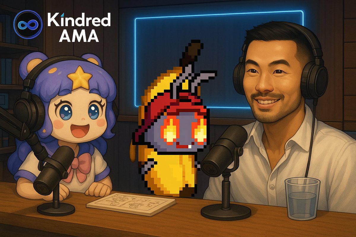 cherrycoco_6468's tweet image. 🍒 목요일 한/영 AMA!!!

🎙️ @KaitoAI 최근 가장 주목받고 있는 두 프로젝트
@kindred_ai CEO @metamaxxmoon와 
@MemeCore_ORG CSO @moana_web3 님을 모시고
한/영 AMA를 진행합니다! 

최근 Kindred의 NFT Klara가 
1 ETH를 돌파하며 큰 화제를 모으고 있는데요!! 
이번 AMA에서는 많은 분들이…