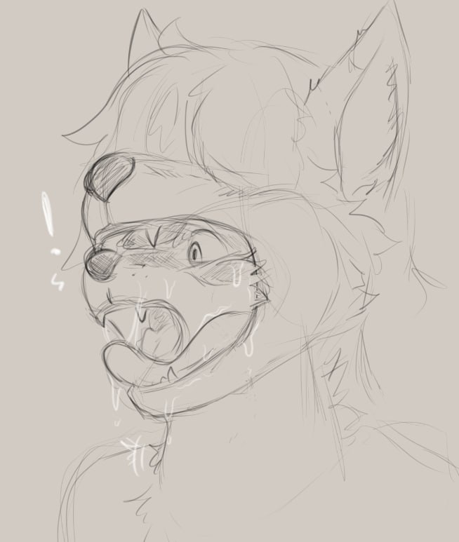 CSkipRun's tweet photo. Gonna do a mass upload of sketches done for some folks. Here is a couple recently for @BlopFry, the bludoge being a boof https://t.co/nnUoKDEZSa