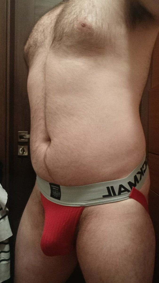 02Misio's tweet photo. Red jockstrap https://t.co/qAv7gj0Ux1