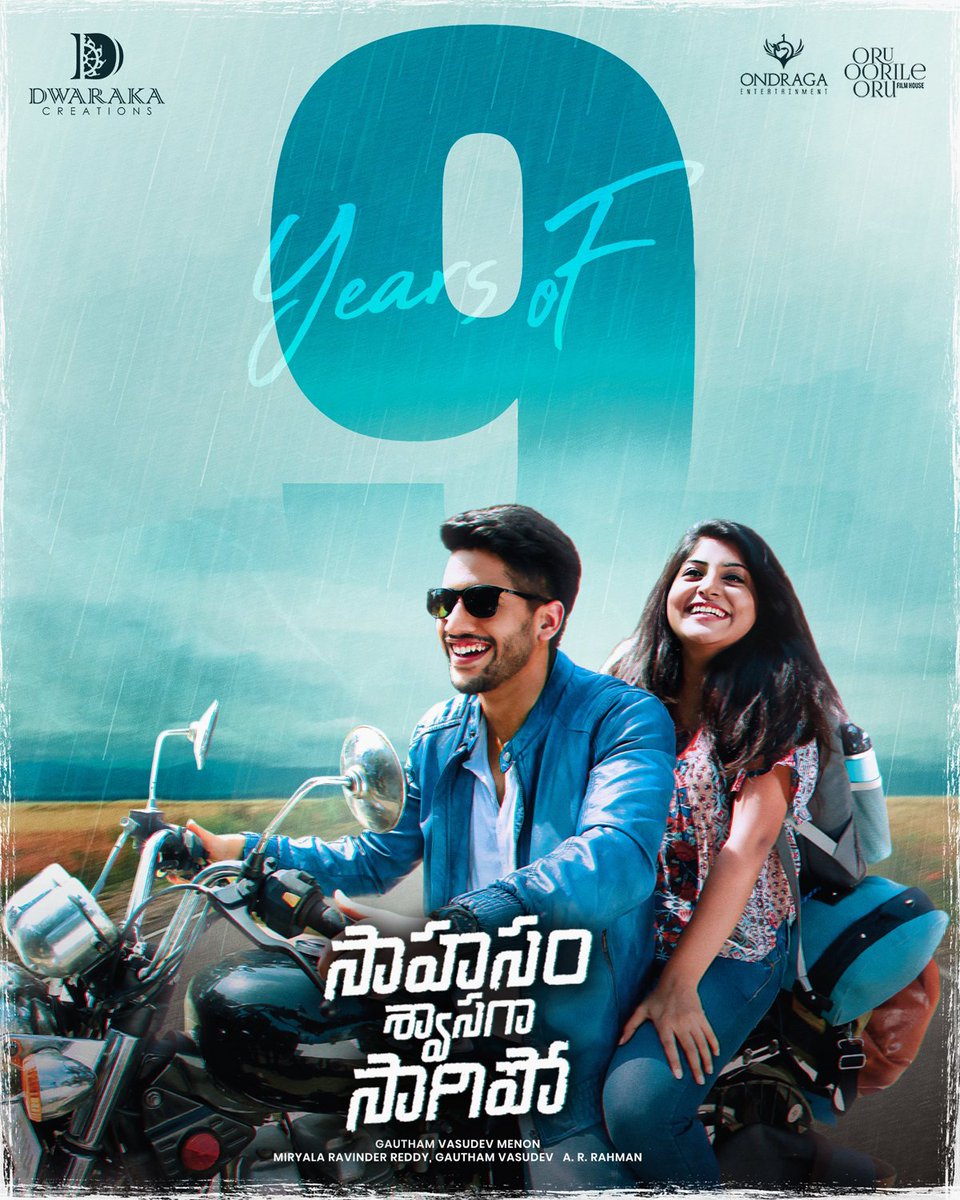 OndragaEnt's tweet image. A journey of courage, love, and transformation 🤍

Celebrating #9YearsOfSahasamSwasagaSagipo

@menongautham @arrahman @chay_akkineni @mohan_manjima

#SahasamSwasagaSagipo #9YearsofSSS