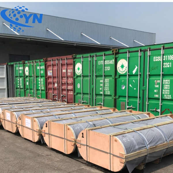 aureliayncarbon's tweet image. Another shipment is rolling out! 🚢
High-grade graphite electrodes heading to our global customers.
Engineered for strength, conductivity &amp;amp; performance — made to keep your furnaces running efficiently. ⚡
#GraphiteElectrode #SteelIndustry #Foundry #Export