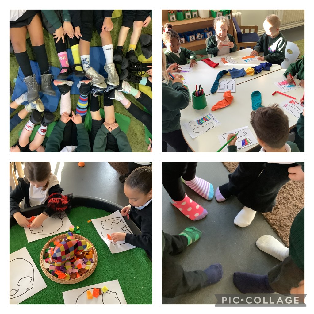 MrPollardMG's tweet photo. @TeamManorGreen Team Ruby began anti-bullying week by continuing our learning on celebrating eachothers differences and what makes us unique! We read the story of Elmer and had a circle time where we gave compliments to each other. https://t.co/Lq0wIk67cn