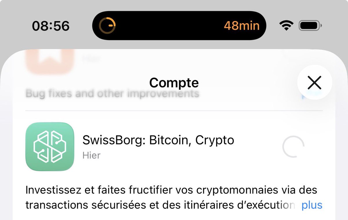 ocrteam_ch's tweet image. Hi #borgers, it’s never too late. Update your #swissborg app asap. Thank you @swissborg