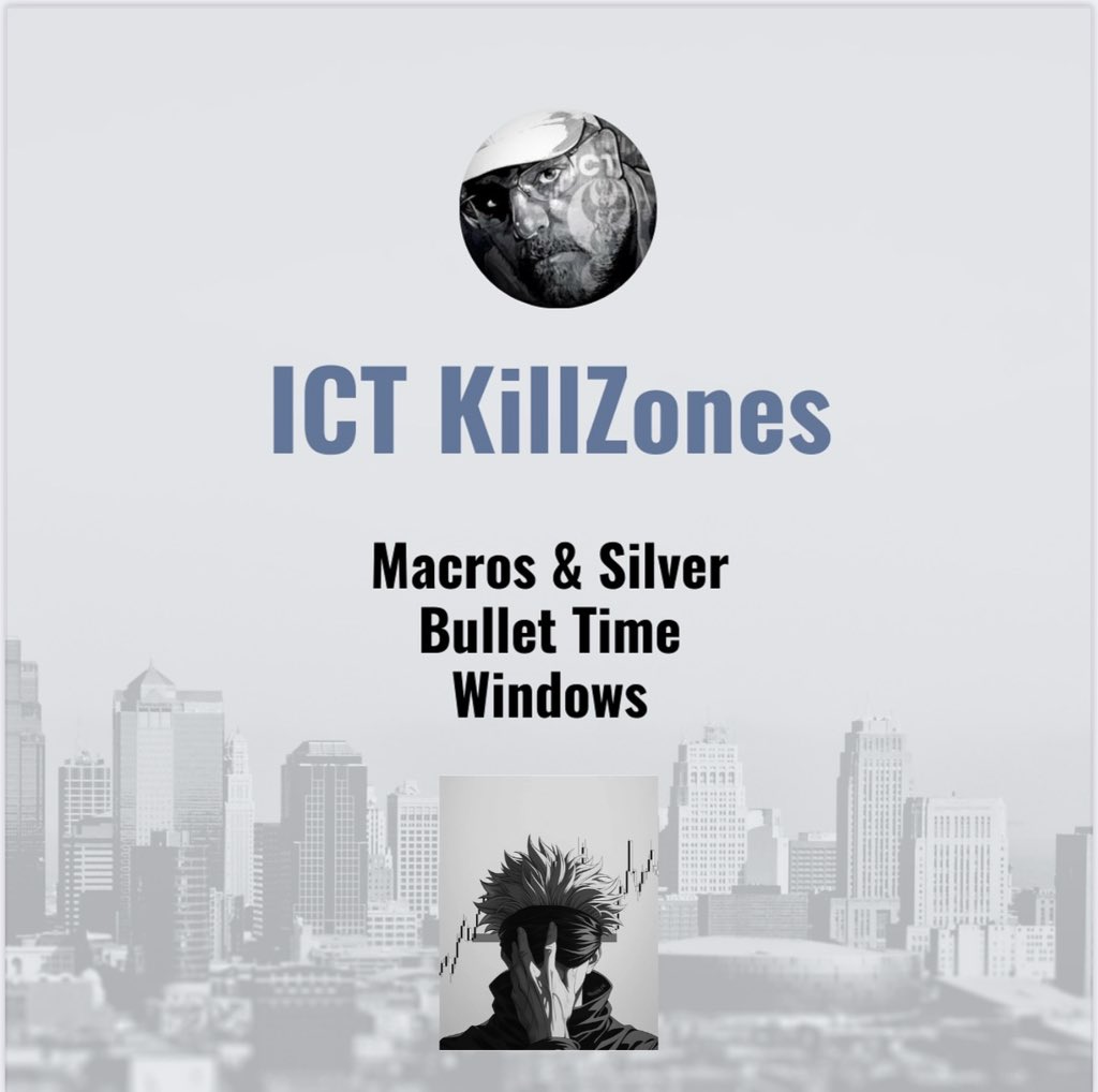 Magic_Tradess's tweet photo. 🛢️ MASTER ICT KILLZONES
[macro-silver bullet time windows ]

•FOLLOW
•LIKE,REPOST

•COMMENT [KILLZONES] I will you  send the full PDF guide 

[Must be follow ] https://t.co/IYoaj9dABc