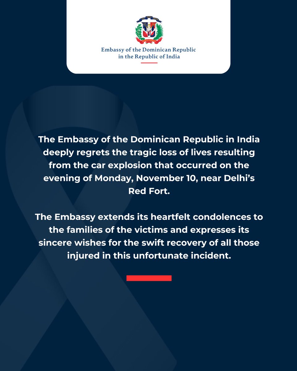 Dominican Embassy in India tweet media