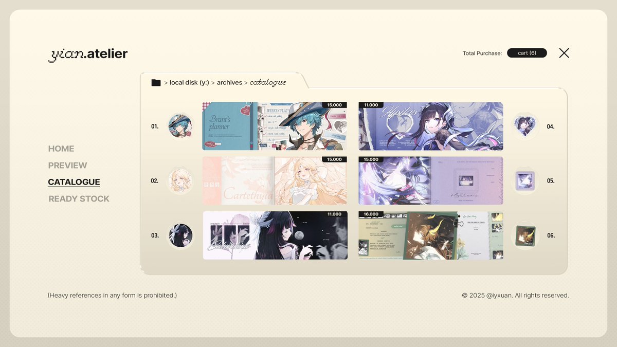 ArtOfGreed's tweet photo. Reposts are appreciated! 🪄📼

/ YIAN's Atelier is accepting requests!
Currently accepting limited 25 slots only.

Details &amp; forms on https://t.co/puYZmBXs1B

Bisa DM Yian di jam 19.15 ya, kindly scroll below for more info.

t. #zonauang #zonajajan https://t.co/N1ntAnWbAd
