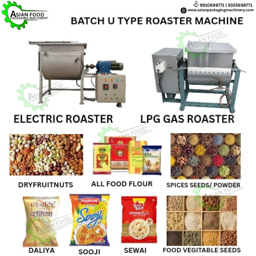 asian23756's tweet image. Upgrade your production with the Batch U Type Roaster Machine!
⚙️ Electric &amp;amp; LPG Gas Models
🔥 Ideal for: Dry fruits, flour, spices, seeds &amp;amp; more.
Efficient. Reliable. Built for the future.
#FoodMachinery #RoasterMachine #AsianFoodPackaging #FoodProcessing #Automation