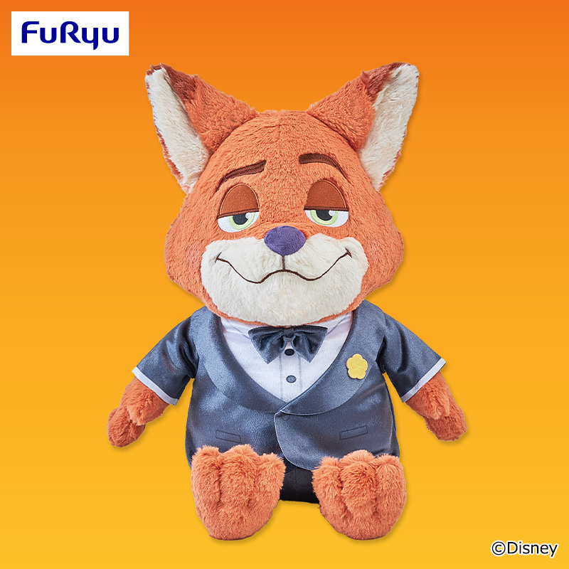 ズートピア フィギュア まとめ売り ニック＆ジュディ BIGぬいぐるみ　ナムコ 景品情報】 ズートピア2 FukuFuku V-BIGぬいぐるみ～ #ニック
