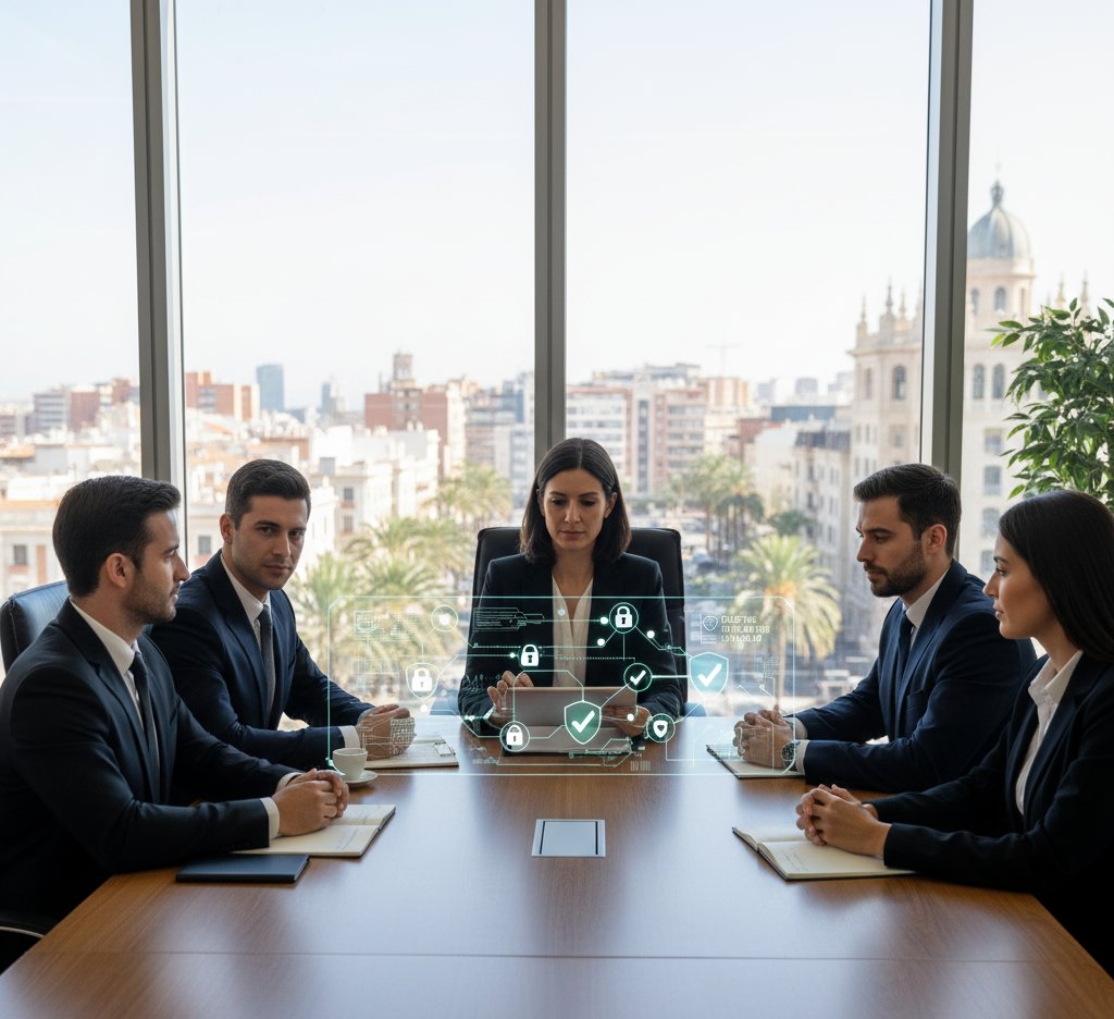 La protección de datos Valencia ya no es solo un requisito legal: es un valor añadido. 🛡️ Adelántate al riesgo y protege la información de tu empresa. #ProtecciónDeDatosValencia #ComplianceValencia #AlonsoEVole