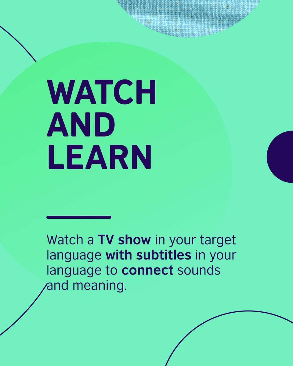 BritishCouncil's tweet image. Turn screen time into study time for a fun way to pick up a new language. 📺 #LanguageHack