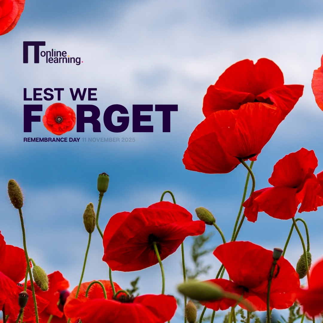 IT_PM_Training's tweet image. On Remembrance Day, we honour the courage and sacrifice of those who served.

Their legacy has shaped the freedoms we benefit from today, the same freedoms that enable us to learn, grow, and build our futures.

#LestWeForget #Remembranceday2025 #ArmisticeDay #HonourAndRemember