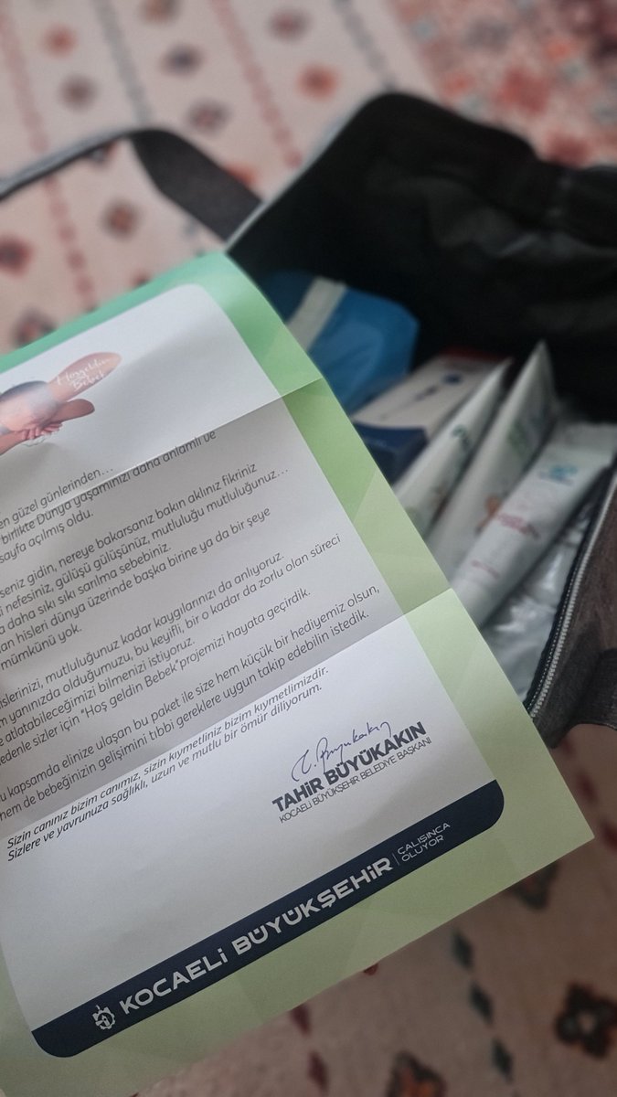 Çok özenilmiş ince bir hediye teşekkür ederiz 💐☺️  <a href="/tahirbuyukakin/">Tahir Büyükakın</a>  
<a href="/kocaelibld/">Kocaeli Büyükşehir</a>