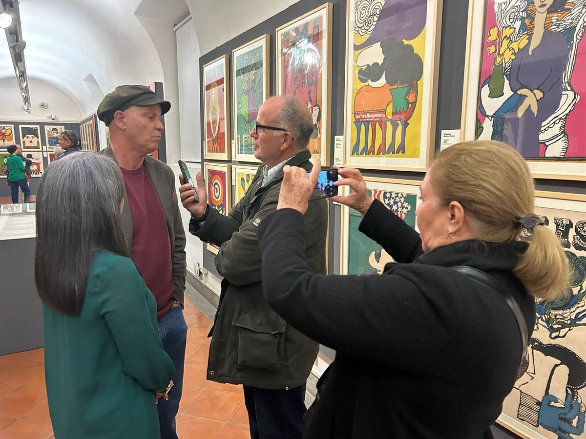Sarà aperta fino a febbraio 2026 “Cine de papel”, nuova mostra di manifesti cubani che fanno parte della vasta collezione del caro Gigi Bardellotto,  per residenti e visitatori al Museo di Roma a Trastevere. #CubaÚnica