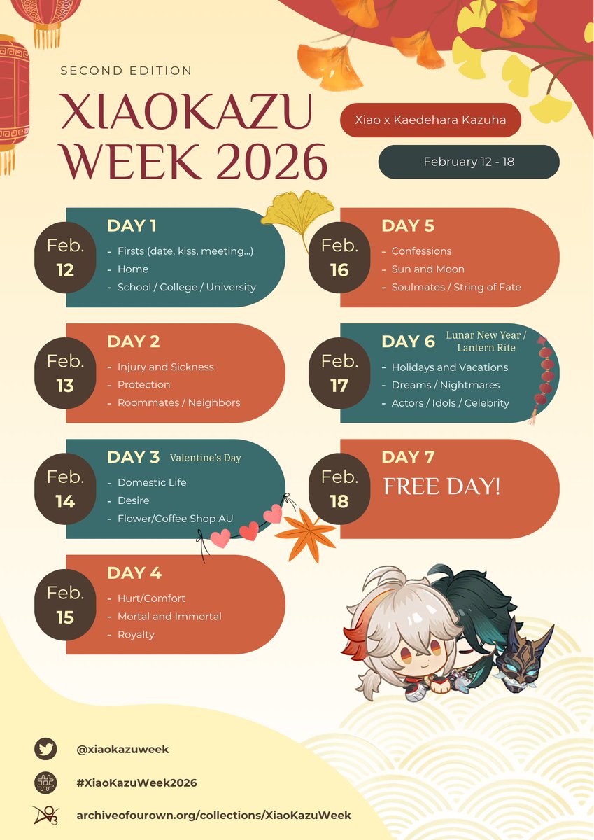 XiaoKazu Week 2026 👹🍁 tweet media