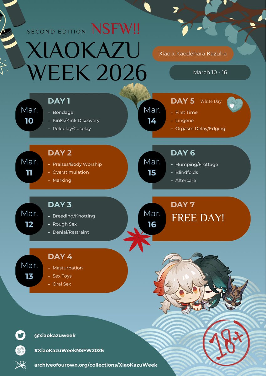XiaoKazu Week 2026 👹🍁 tweet media