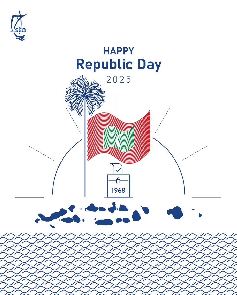 stoplc's tweet photo. ދިވެހިރާއްޖޭގެ ދެވަނަ ޖުމްހޫރިއްޔާއަށް 57 އަހަރު ފުރޭ މި އުފާވެރި ޖުމްހޫރީ ދުވަހުގެ ހެޔޮ އެދުމާއި ތަހުނިޔާ އެންމެހާ ދިވެހި ރައްޔިތުންނަށް އަރިސް ކުރަން🇲🇻❤️ https://t.co/U9Erj4b9et