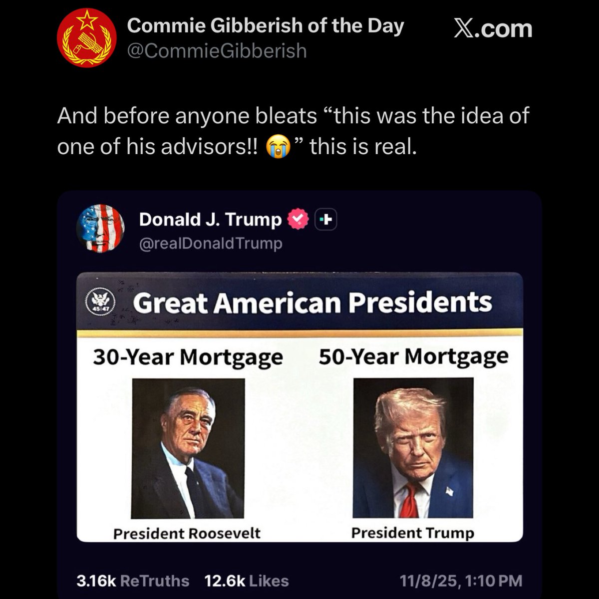 Commie Gibberish of the Day tweet media