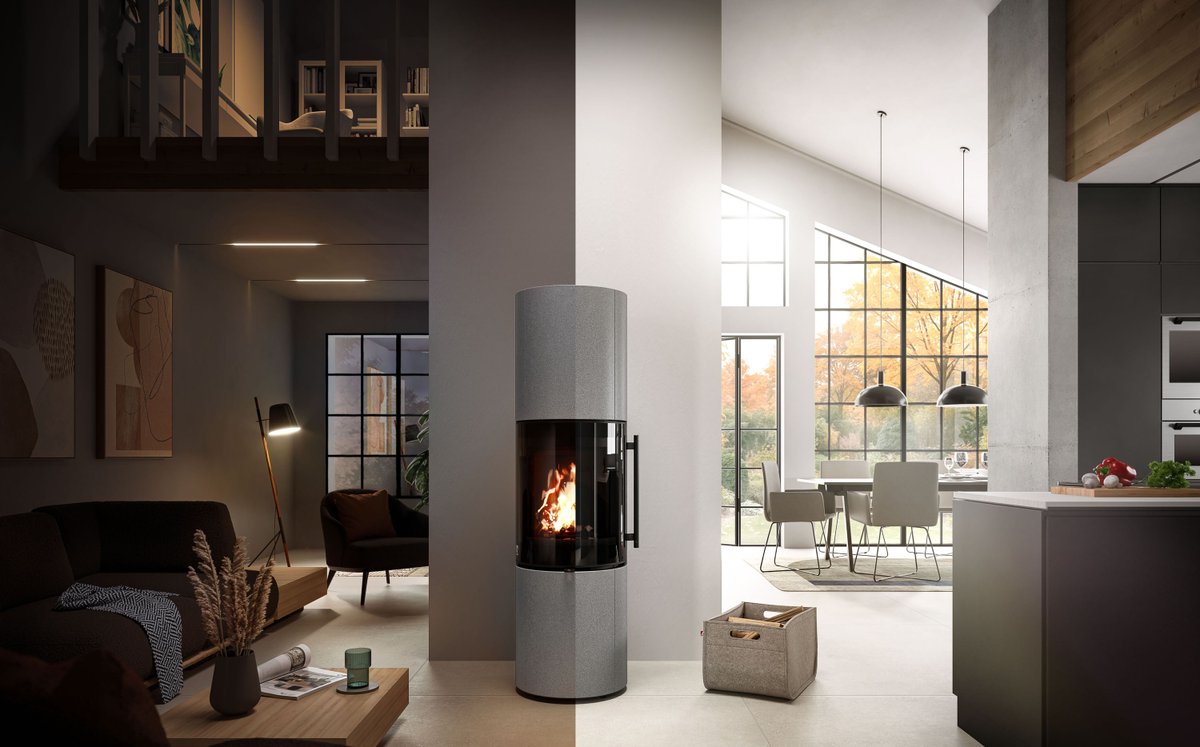 Schwarzes Glas – das Feuer neu inszeniert

Bei modernen Kaminöfen spielt die Sichtscheibe längst mehr als nur eine technische Rolle. Immer öfter setzen Hersteller auf halbtransparente, schwarze Glaskeramik, um das Feuer selbst zum Designelement zu machen.

Im Betrieb wirkt das