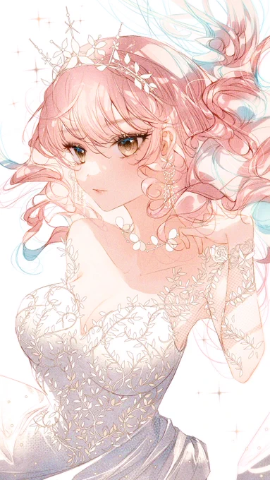 ウェディングドレス×城ヶ崎美嘉