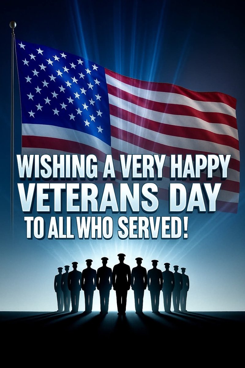 We Thank You all  for your Service. 🇺🇸🇺🇸🇺🇸