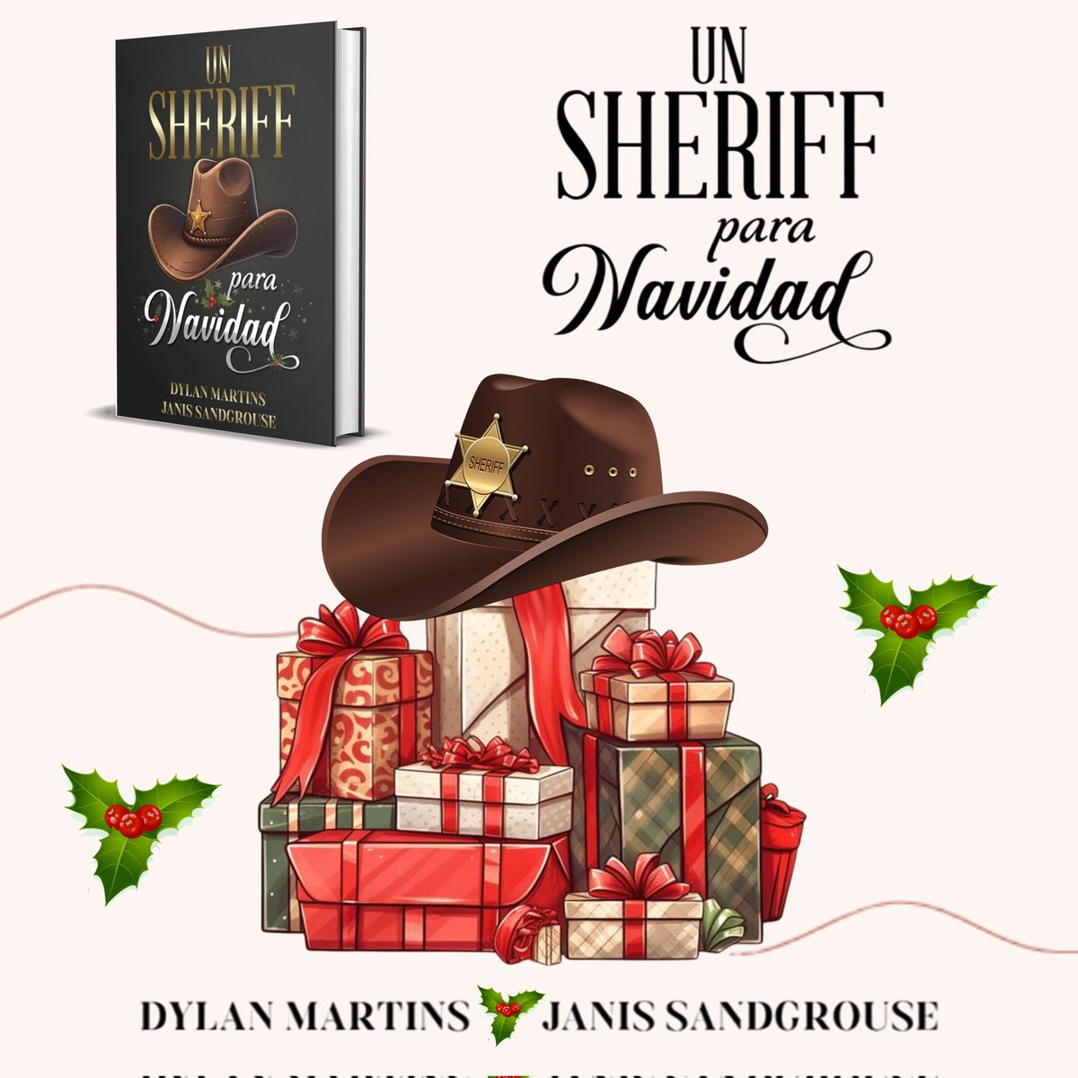 NOVEDAD 💞💯

Un sheriff para Navidad
⏩ leer.la/B0G1M899VY

📚📱Disponible en #Amazon y #Kindleunlimited

Todas las #novelas de los autores:
⏩ relinks.me/DylanMartins
⏩ relinks.me/JanisSandgrouse

<a href="/ChicasTribu/">Las chicas de la tribu</a>

#dylanmartins #janissandgrouse
#novedad #Kindle #romantica