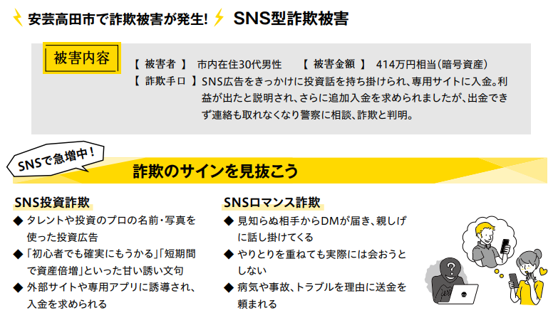 SNS型投資詐欺の被害が急増中⚠️】 この詐欺はSNSで著名人の投資