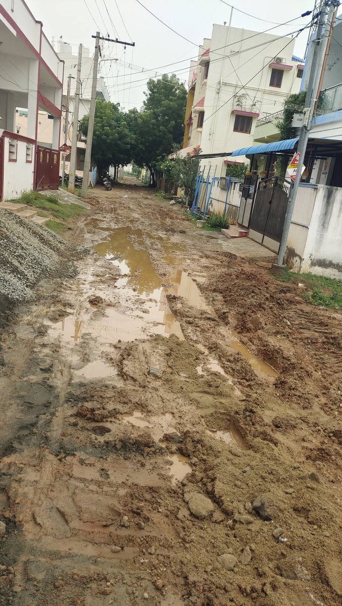 VijayBharathi12's tweet image. Madurai surya nagar ward 8 roads in last 20 days corporation not responding any complaints @SuVe4Madurai @mdu_corp @mduroads