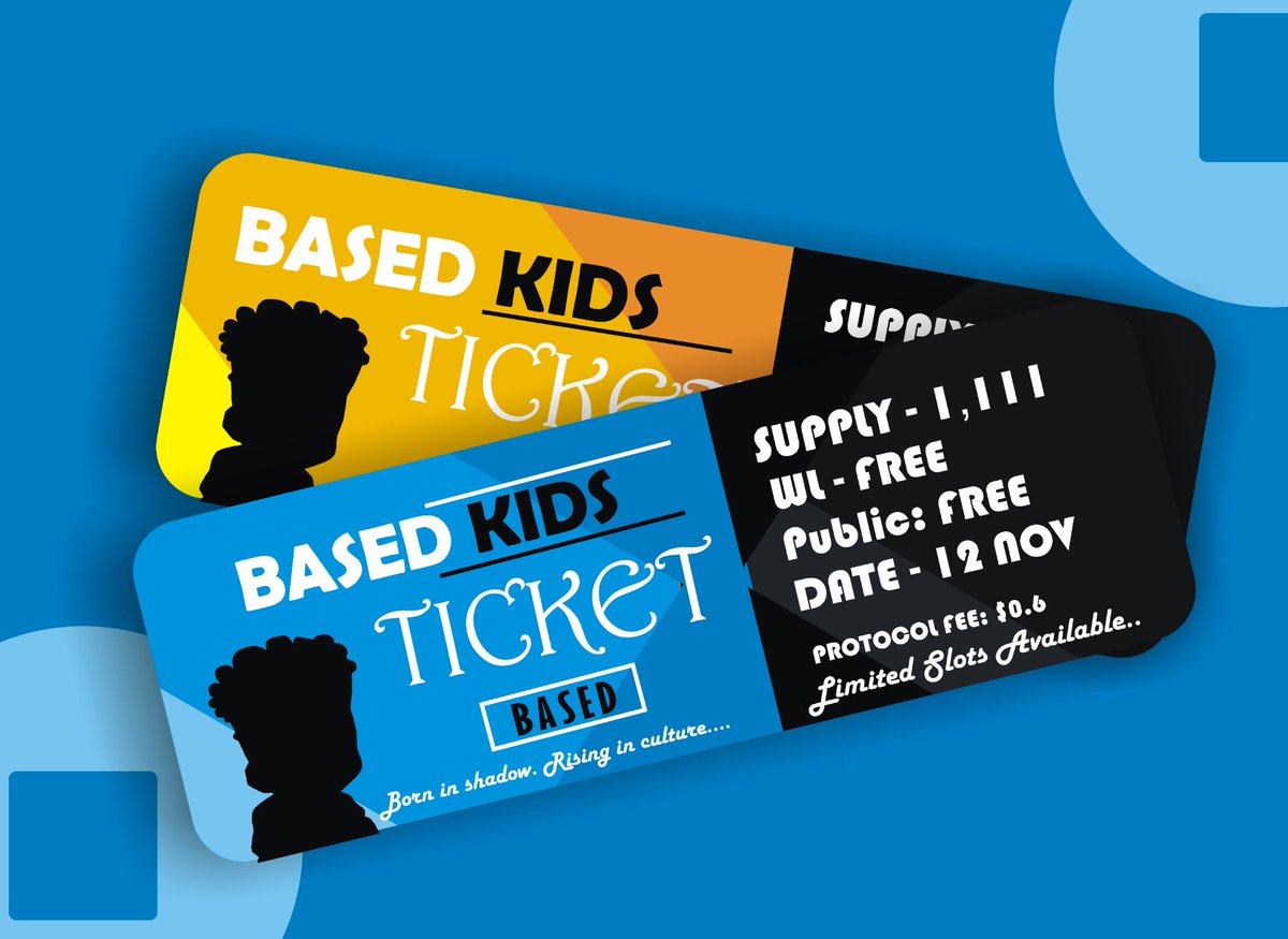 Cute 🥹🥹 little Kids!!
Launching tomorrow on <a href="/base/">Base</a>

Are you whitelisted.
✅Drop Address to be added.
✅Check eligibility here 👇
✅ Airdrop after mint 🎉
based-kidsnft.nfts2.me