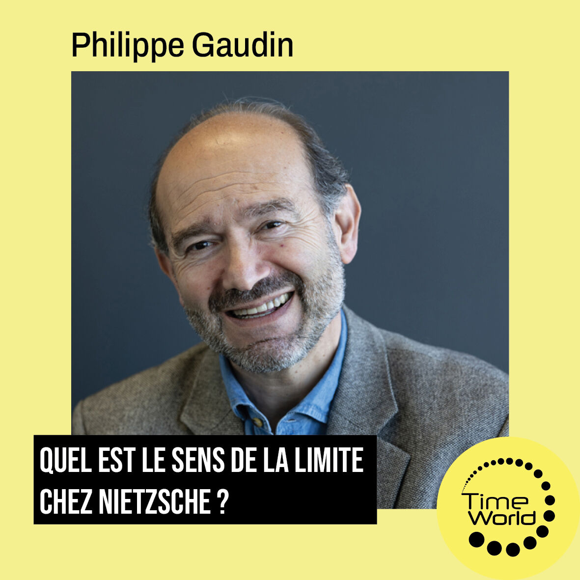 TimeWorldEvent's tweet image. 🎙️ Philippe Gaudin à #TimeWorld2025 sur « Quel est le sens de la limite chez Nietzsche ? »
📅 3-5 décembre à Besançon
🎟️ timeworldevent.com/8/?page_id=504