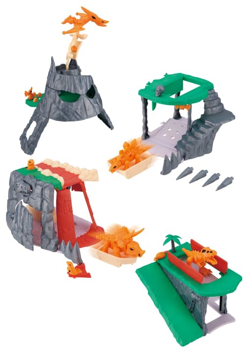 食玩】「ほねほねザウルス秘密基地」発売決定 全種類集めて合体させる