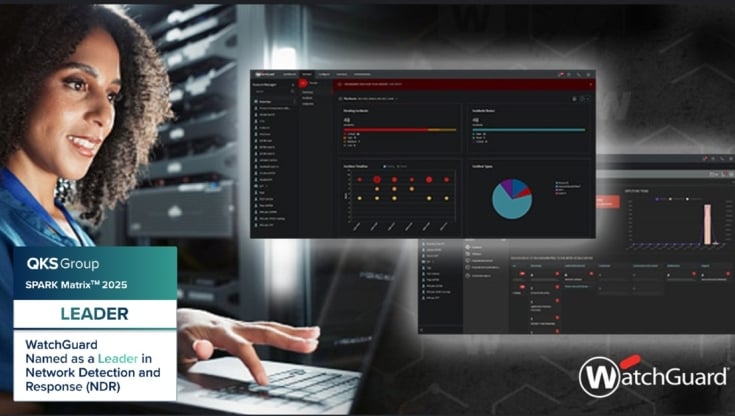 Gerade wurde WatchGuard als führendes Unternehmen in der SPARK Matrix 2025 für Network Detection &amp; Response (NDR) von der QKS Group ausgezeichnet. Details zur Qualifikation von WatchGuard aus Sicht von QKS gibt's im Blog: watchguard.com/de/wgrd-news/b…