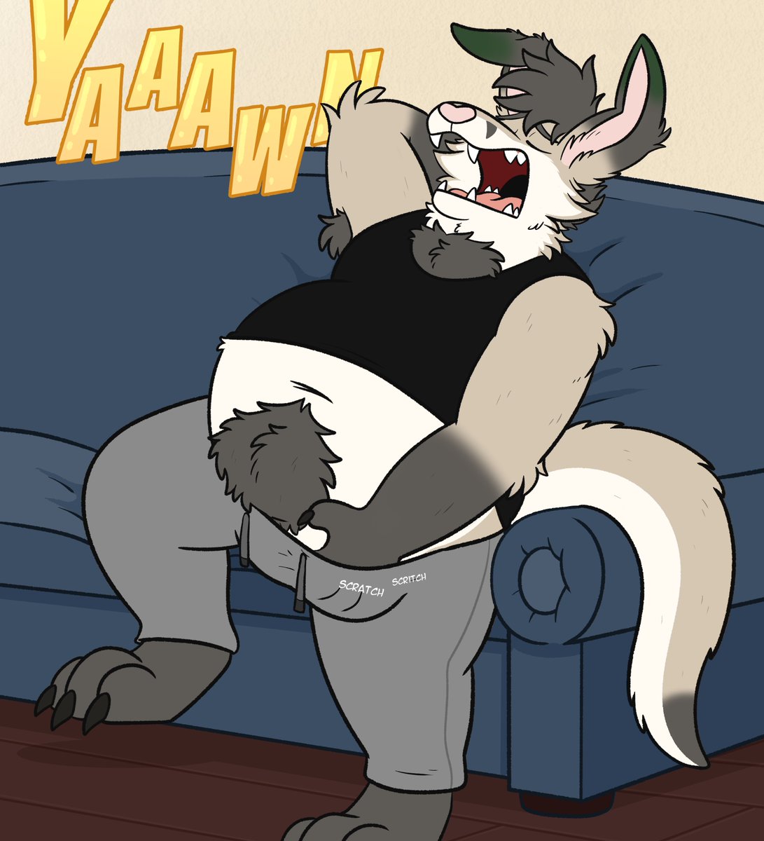 Ron_Raccoon_'s tweet image. Nomad's still trying to wake up

Commission for @Nomad_Possum