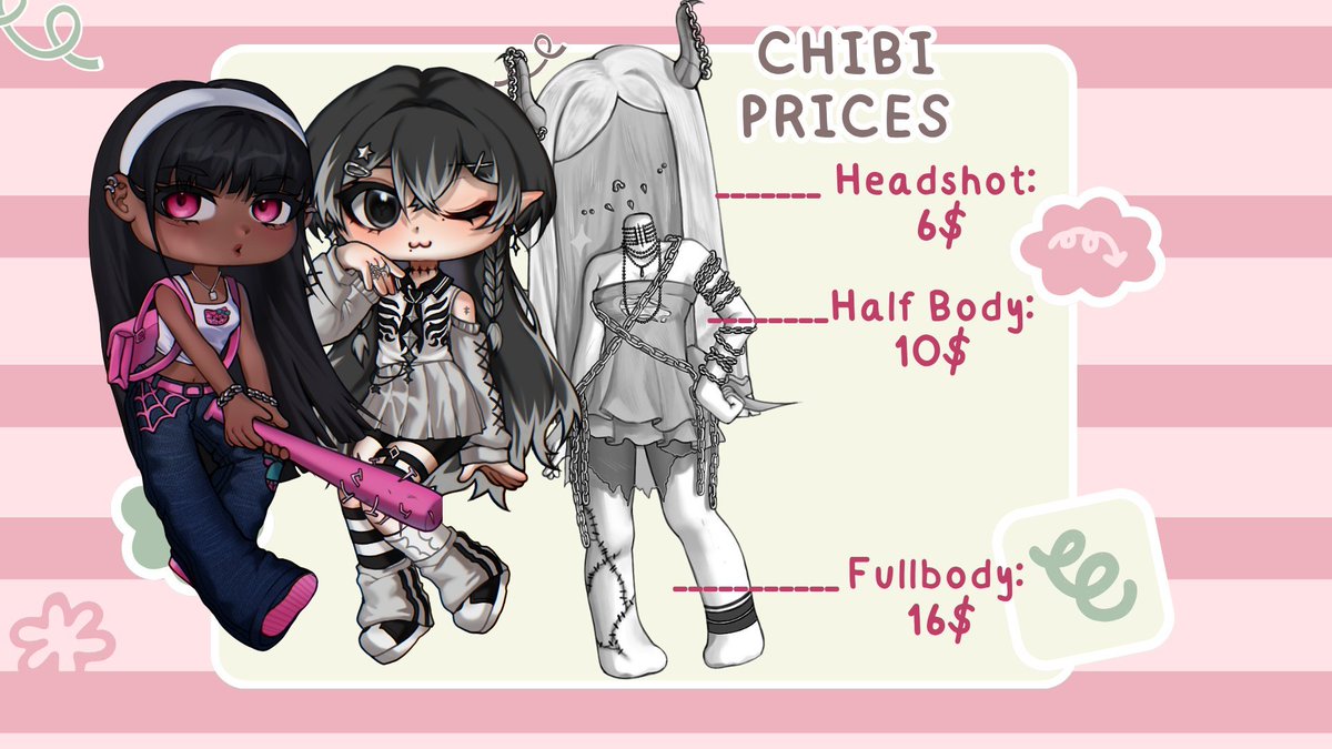 Pinkuparty ♡ VGEN COMMS ARE OPEN!! tweet media
