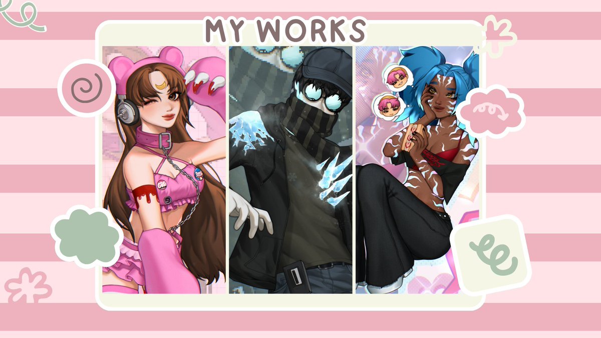 Pinkuparty ♡ VGEN COMMS ARE OPEN!! tweet media