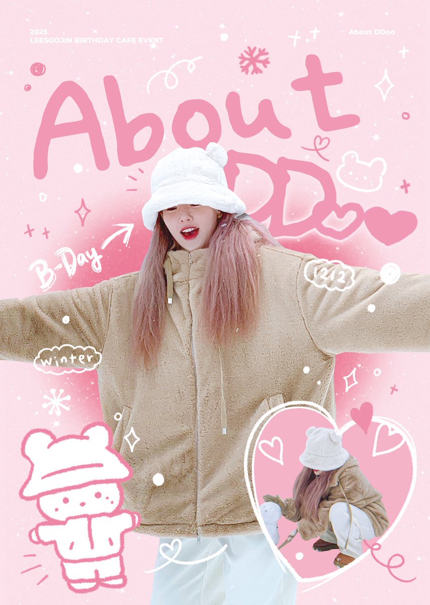 dltnwls_zbxm's tweet image. ・ ☘︎⋆⁺ 𝟤𝟢𝟤𝟧 ʟᴇᴇꜱᴏᴏᴊɪɴ ʙɪʀᴛʜᴅᴀʏ ᴄᴀꜰᴇ ᴇᴠᴇɴᴛ

𝗔𝗯𝗼𝘂𝘁 𝗗𝗗𝗼𝗼 

ᰔ 카페 치어럽
ᰔ 25.12.12

#About_DDoo
#이수진 #LeeSoojin