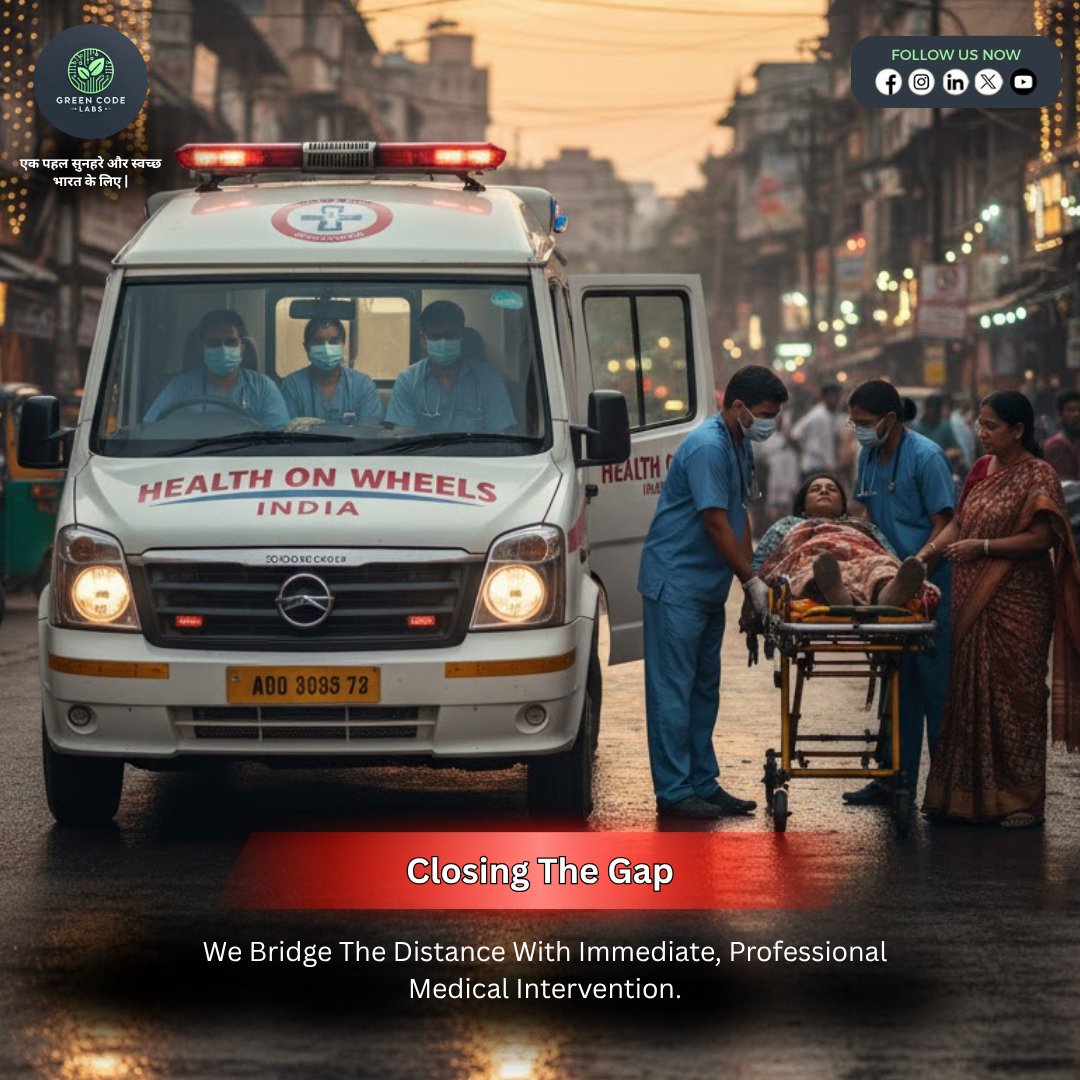 greencodelabs's tweet photo. Distance should never be a barrier to life-saving care. We Bridge The Distance with immediate, professional medical intervention, ensuring expert help is always within reach.
#closingthegap #medicalintervention #rapidresponse #telemedicine #emergencycare #bridgethedistance https://t.co/PndEefE18r