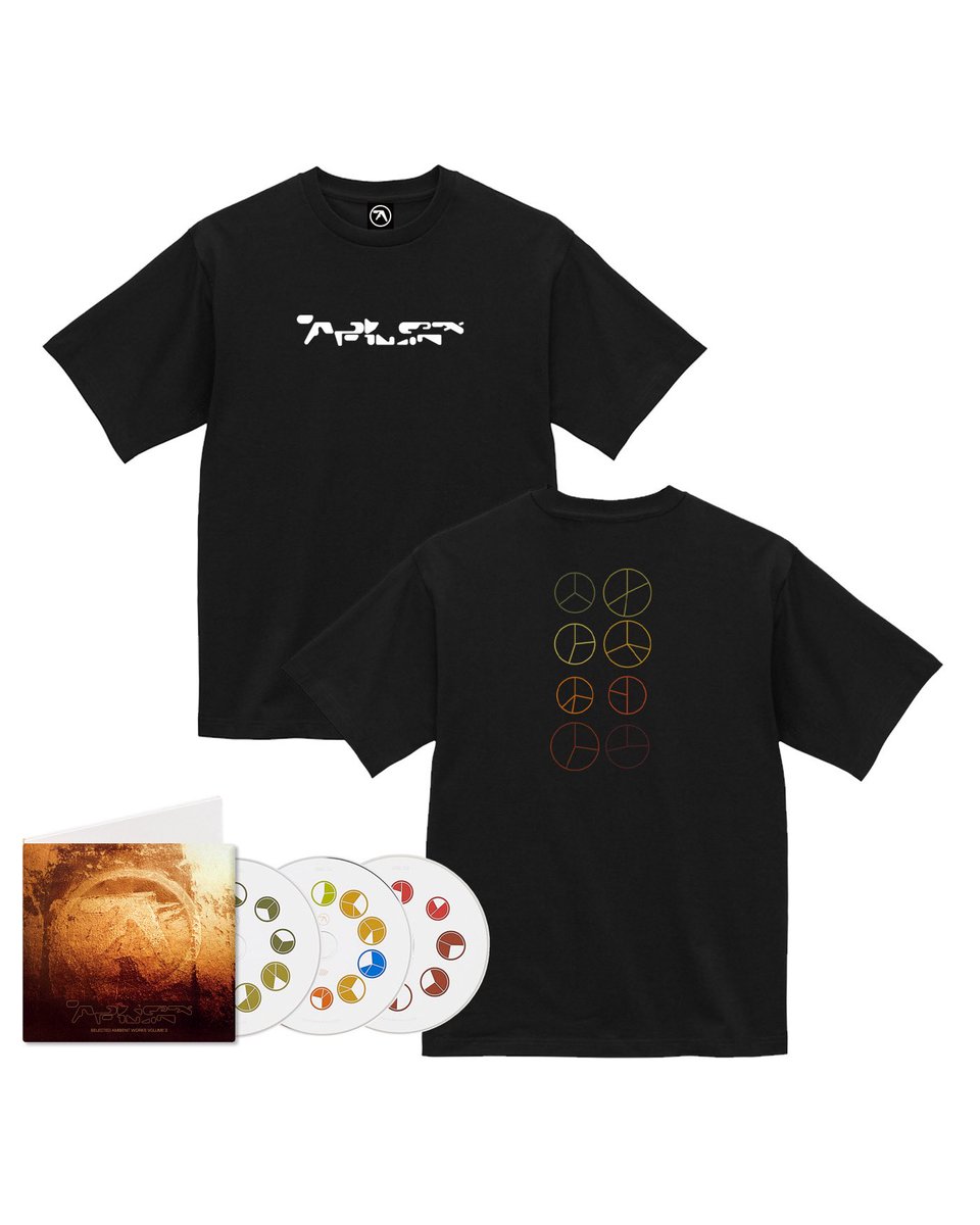 ✷ Aphex Twin

音楽史に残るアンビエントの大名盤『Selected Ambient Works Volume II』30周年記念新装盤がスタンダード・パッケージ・エディションCDで12/12(金)リリース！
新カラーのTシャツ付セットも発売決定！

beatink.com/products/detai…