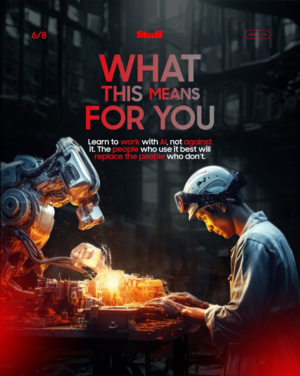 StuffSA's tweet image. Do you think AI will help or hurt your career?

AI is automating tasks faster than ever, but creativity, empathy, and human judgment still win. 

READ FULL ARTICLE: stuff.co.za/2025/11/10/is-…

 #AI #TechExplained #StuffSA