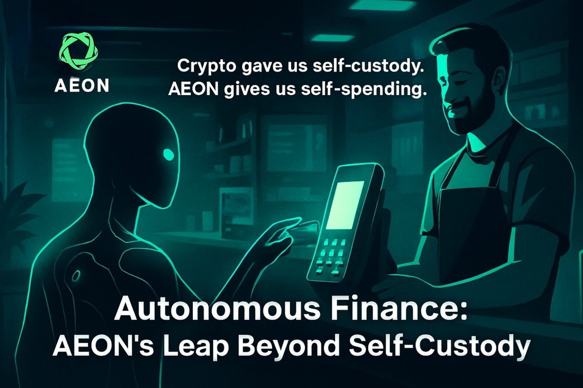 Prospace01's tweet image. Crypto gave us self-custody.
AEON is giving us self-spending.

With x402, AI agents can now make real-world payments at 50M+ merchants — no banks, no cards, no friction. This is the future of autonomous finance happening in real time.

@AEON_Community
#AEON #x402 #AIPayments