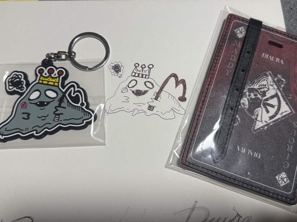 Ruchii___'s tweet photo. グッズ届いた〜！！
MADDYくん描いてみたᝰ✍🏻𖤐

 #DIAURA https://t.co/oEyZQiwOGF