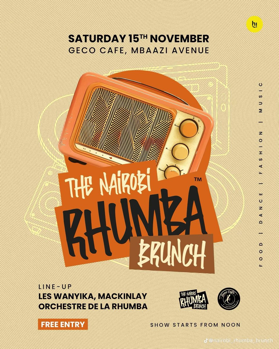 All that Rhumba this Saturday!