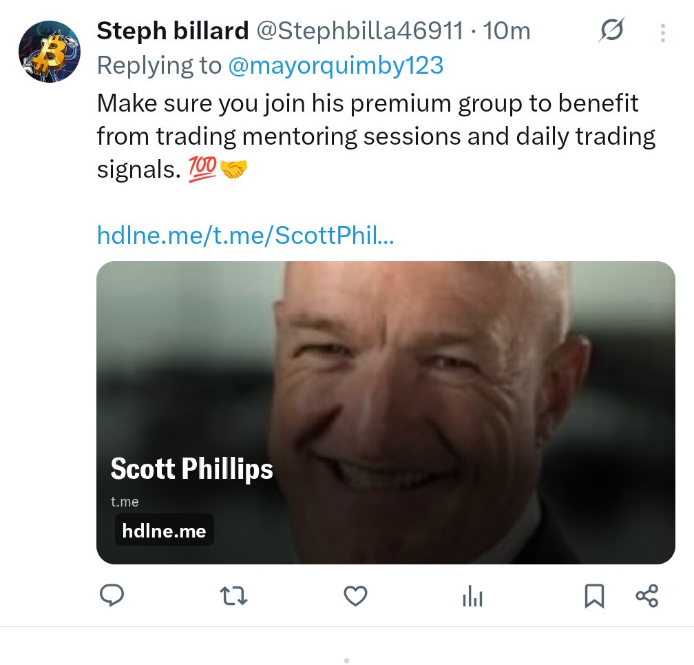 Scumbag scammers at it again.

(And Twitter still MIA on fixing it.)

They are using my name and photo, but I am NOT associated with it in any way.

Run, RUN, away.

Please be careful.