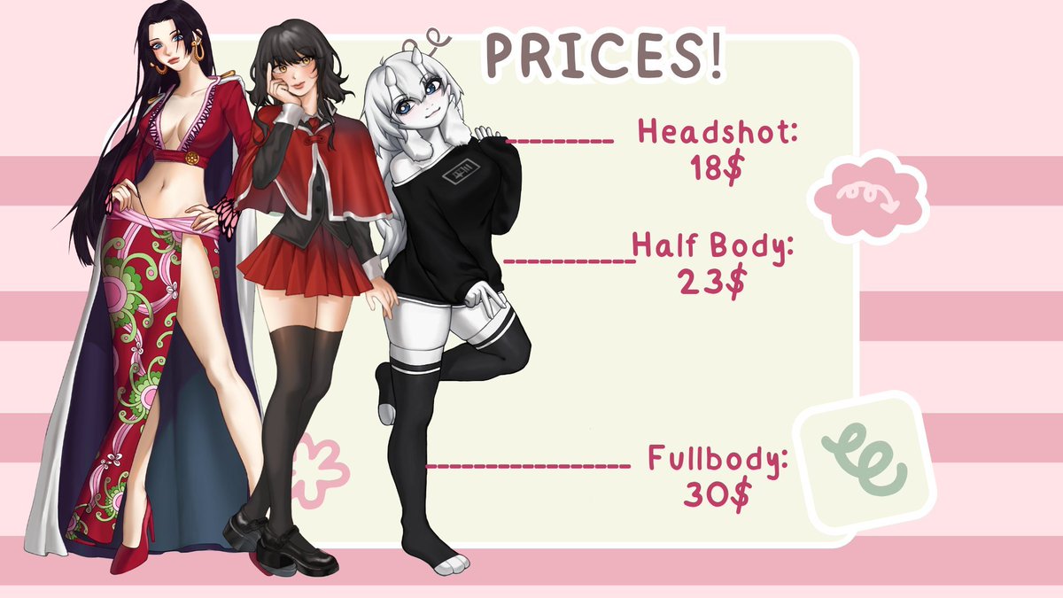 Pinkuparty ♡ VGEN COMMS ARE OPEN!! tweet media