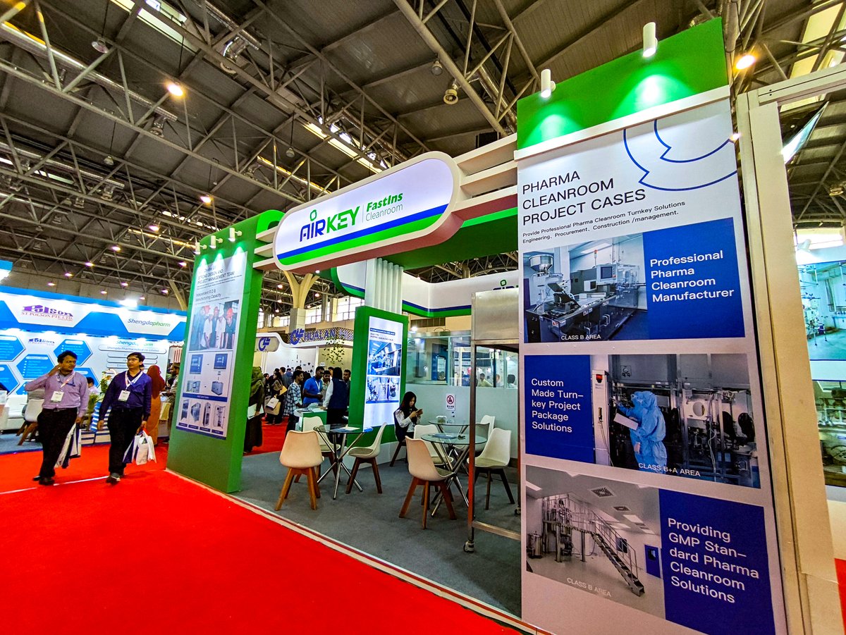 eventsquad360's tweet photo. We  are thrilled to work with Airkey Envirotech Co., Ltd. from China for  Asia Pharma Expo 2025 and Asia Lab Expo 2025! Our team at Event Squad 360  in Dhaka, Bangladesh, was dedicated to providing exceptional booth  design and fabrication services https://t.co/NUtjGVn2YS