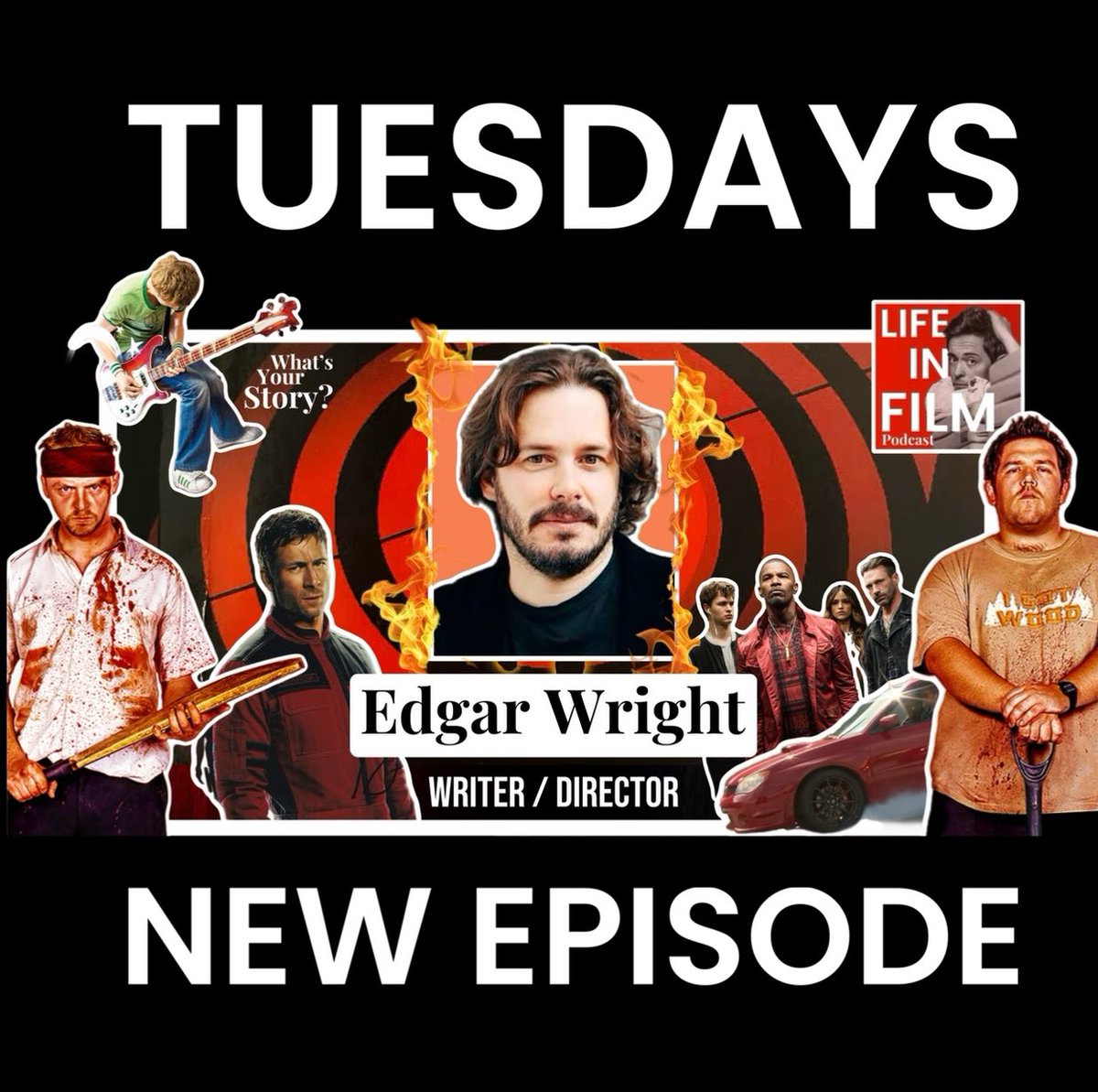 What’s Your Story 
Writer/Director Edgar Wright?

We chat about why no one wanted #shaunofthedead , the future of the #Cornettotrilogy, living in Tarantino’s guest house and staying true to #TheRunningMan 

youtu.be/vhbzJ4qGlpE?si…

#podcast #edgarwright #therunningman