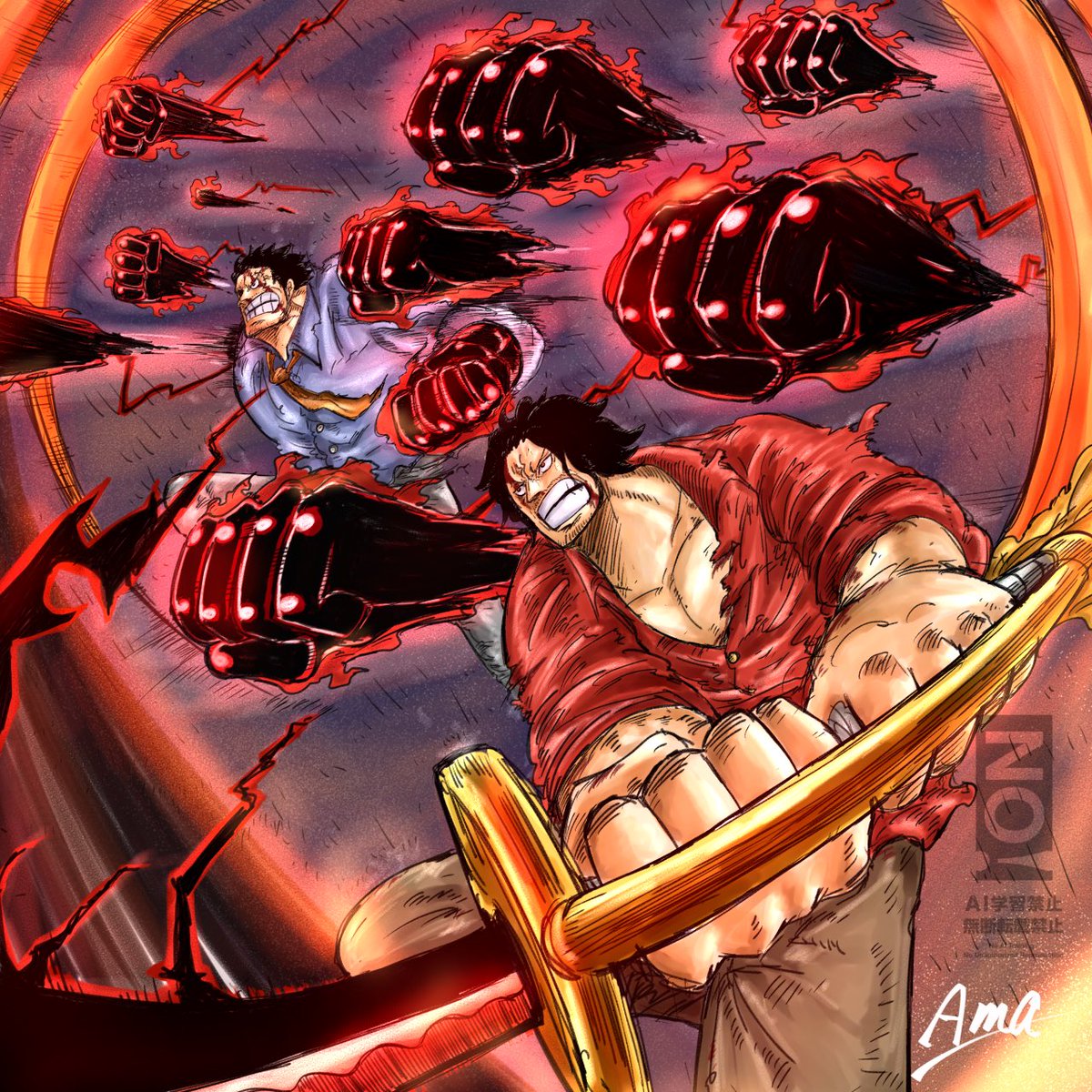 Can't wait for a Luffy and Zoro master class against Imu