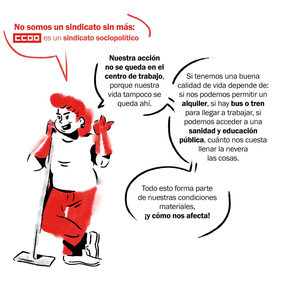 fssccoo's tweet photo. 👉🏻 Porque defender nuestros derechos es defender una vida digna
✔️ Nos organizamos por una vida mejor
👉 Afíliate a CCOO
https://t.co/adJ1V67NkK
#QueremosMas https://t.co/MwvBHadeZh